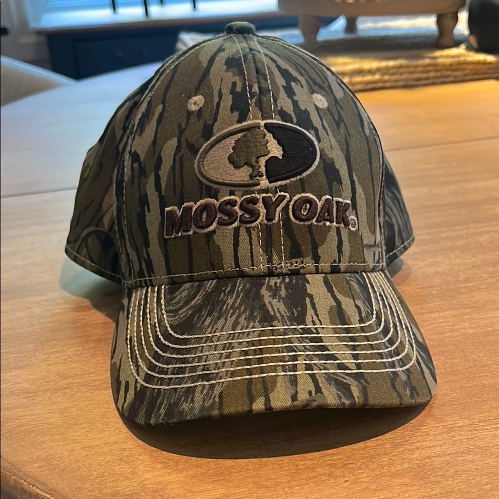 Mossy Oak Green and Brown Camouflage Hat